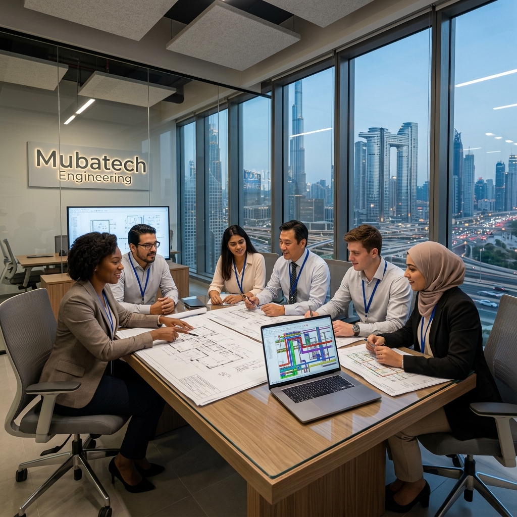 Mubatech engineering team in project coordination