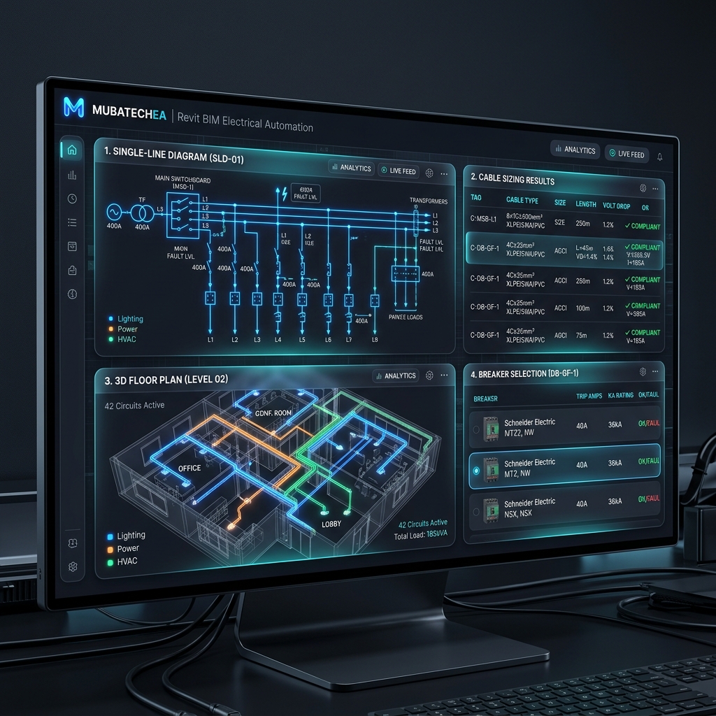 MubatechEA Automation Revit Mockup Dashboard